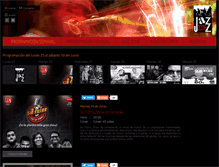 Tablet Screenshot of jazzzoneperu.com
